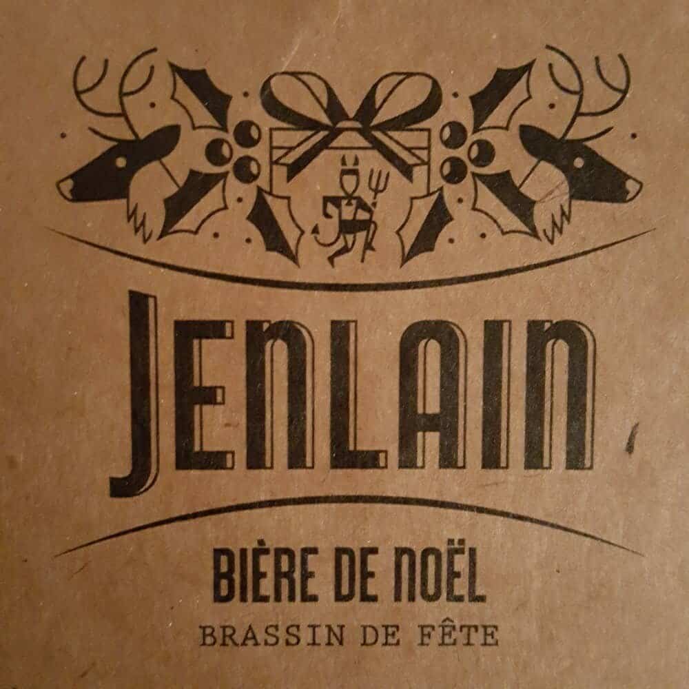 JENLAIN Bière de Noël ambrée 8.5% 75cl pas cher 