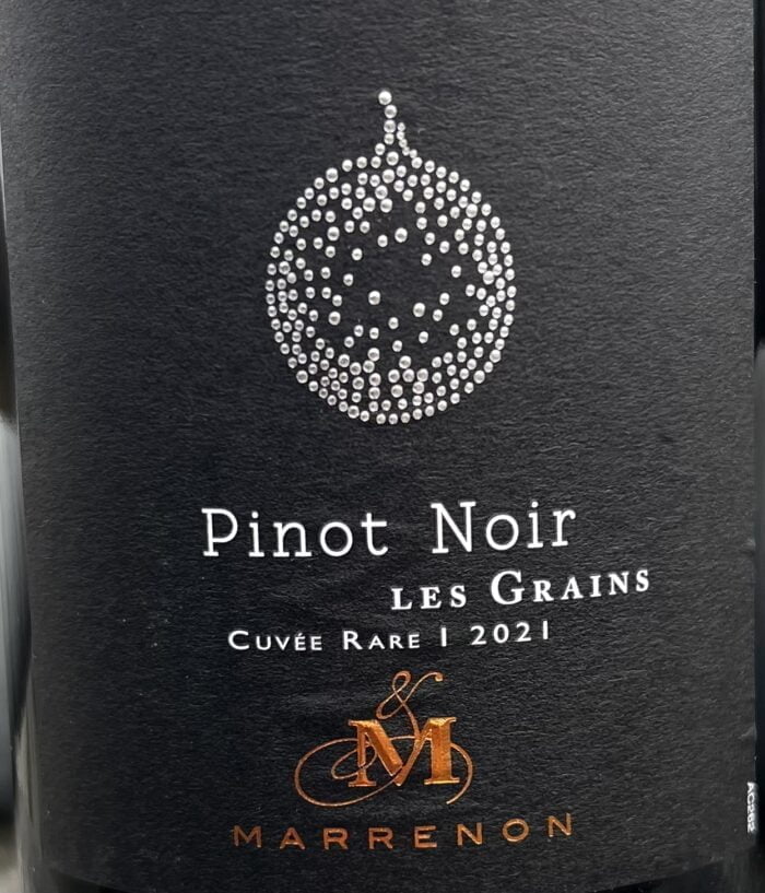 Marrenon Pinot Noir Les Grains "Cuvée Rare" 2024 – Image 2