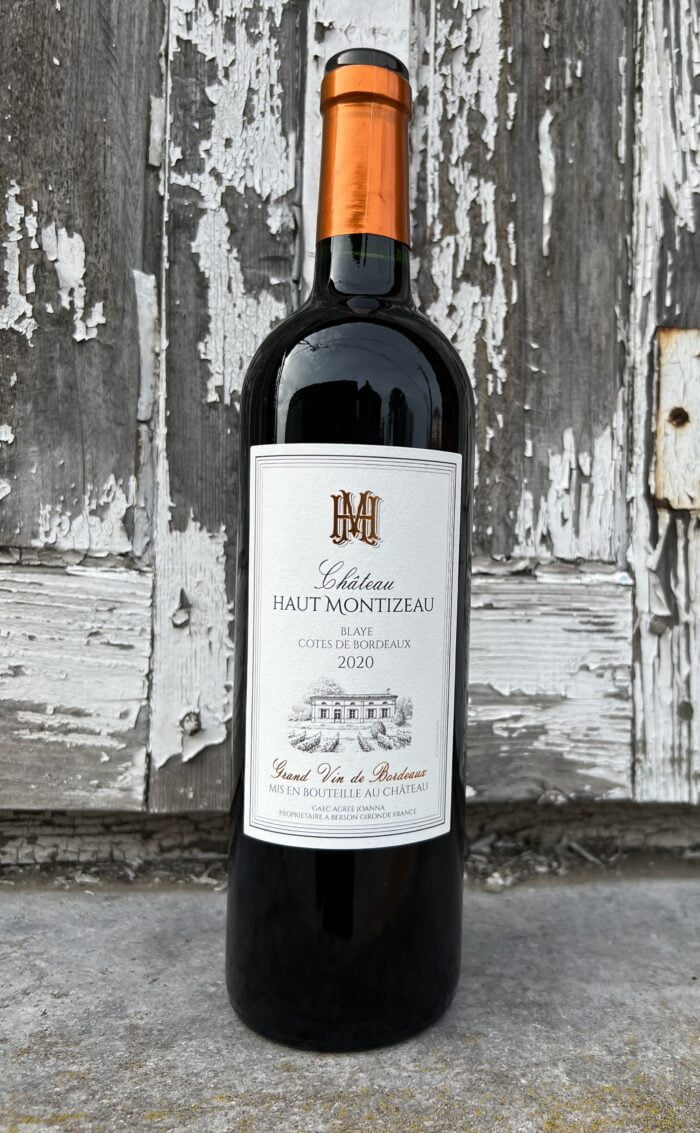 Château Haut Montizeau Blaye Côtes de Bordeaux 2022